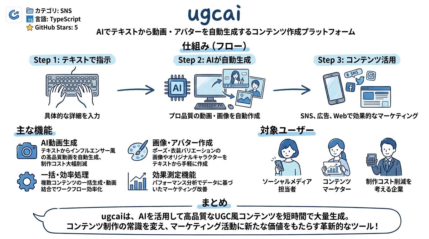 ugcai インフォグラフィック