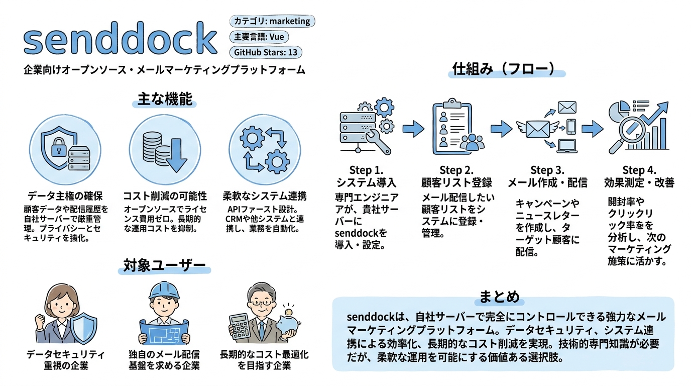 senddock インフォグラフィック