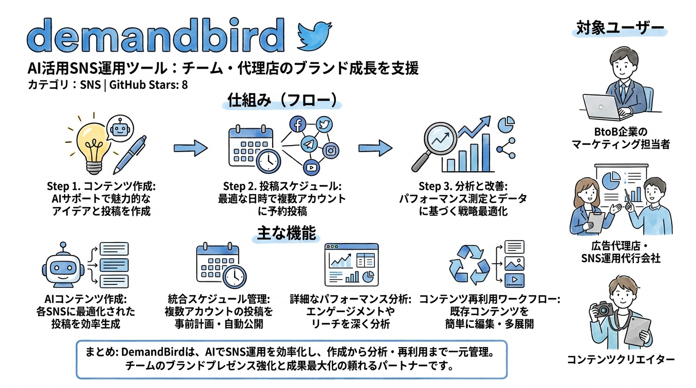 demandbird インフォグラフィック