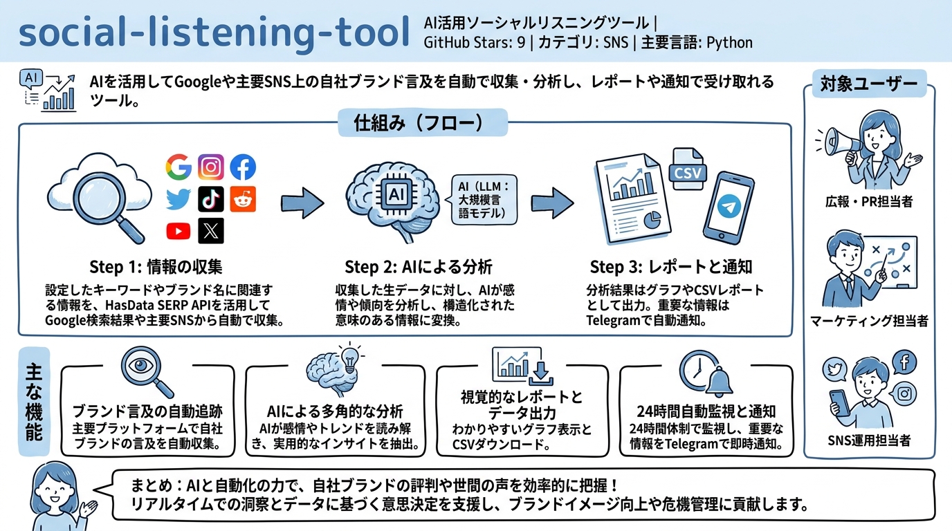 social-listening-tool インフォグラフィック