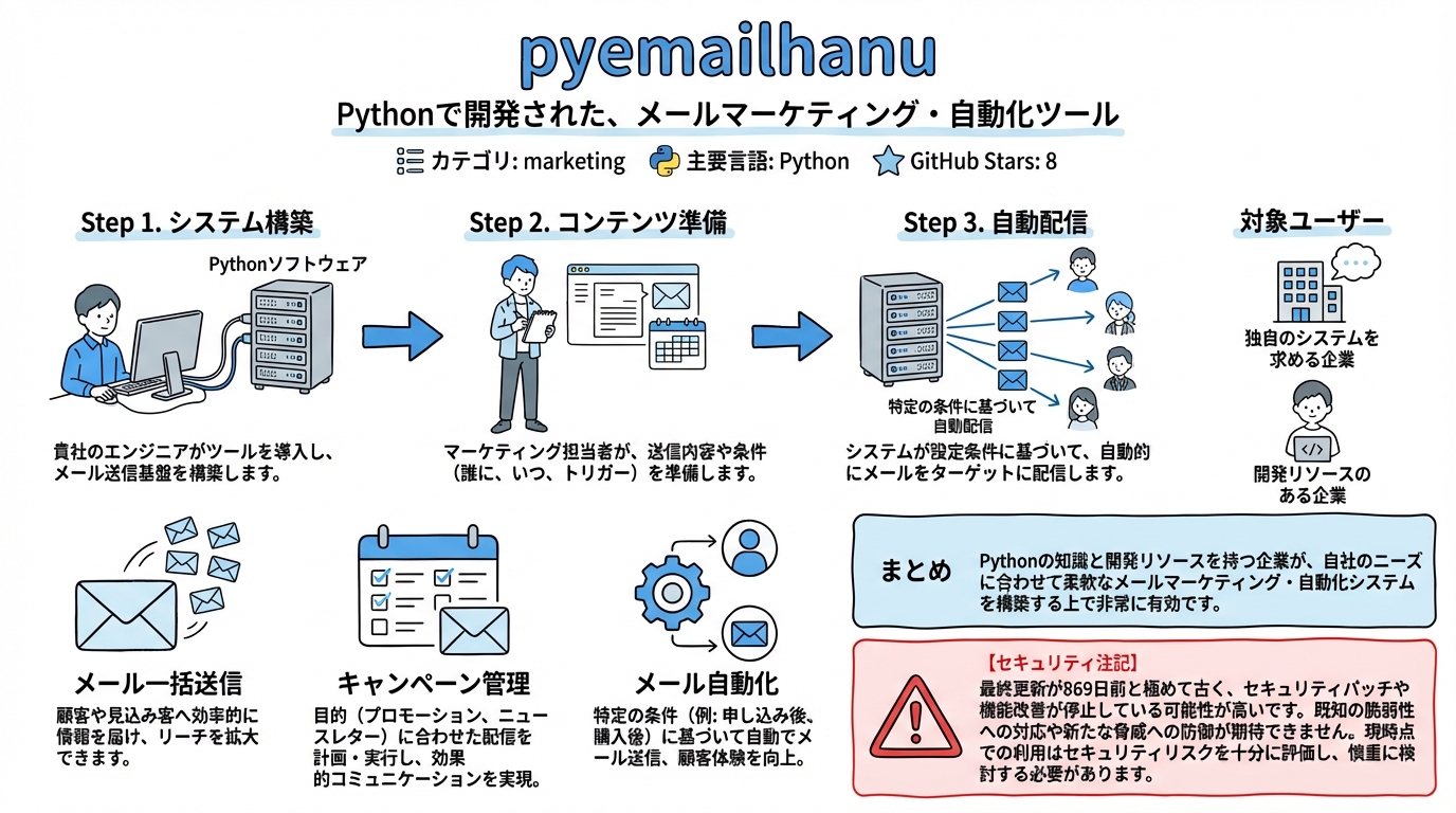 pyemailhanu インフォグラフィック