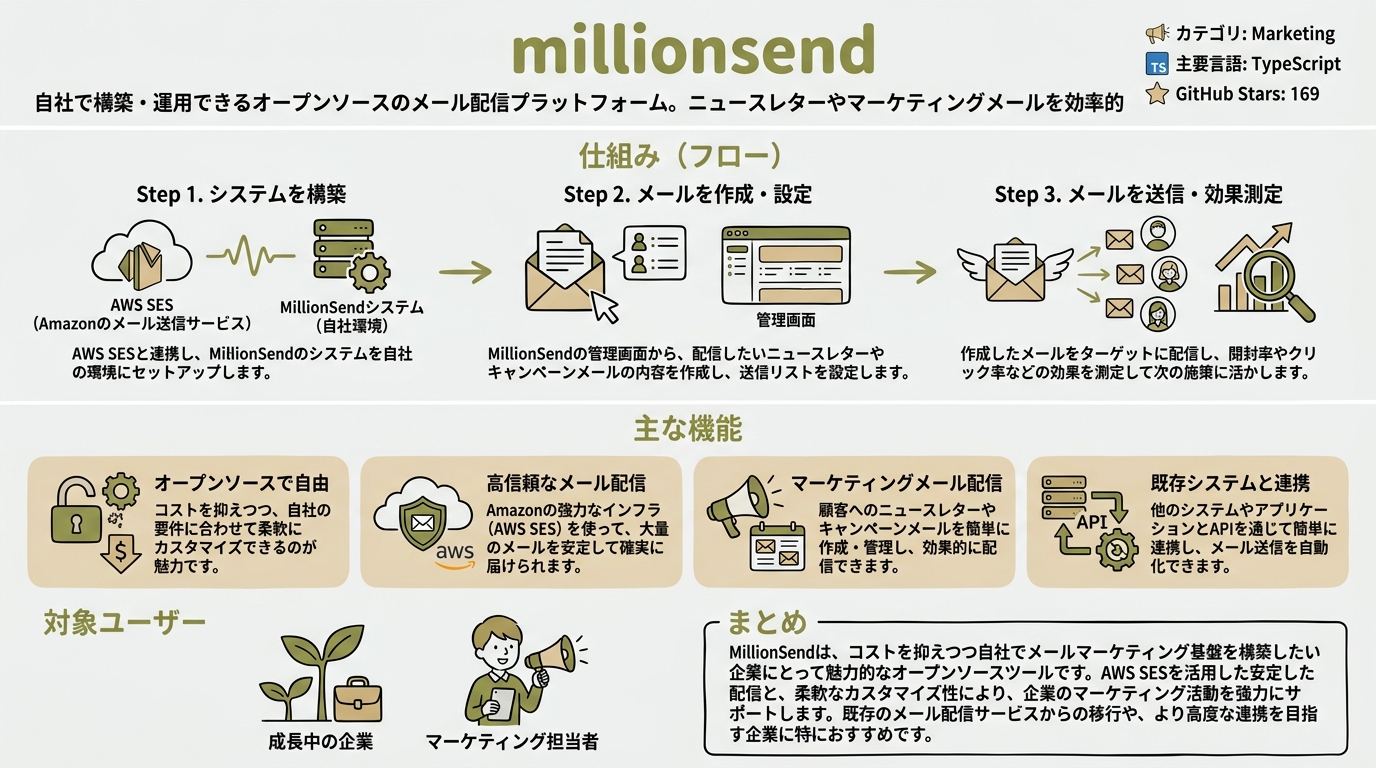 millionsend インフォグラフィック