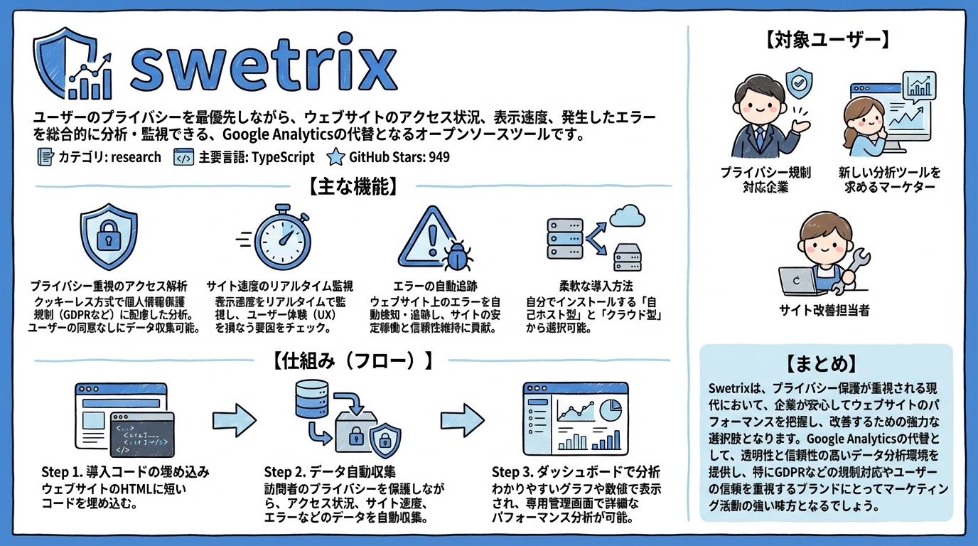 swetrix インフォグラフィック