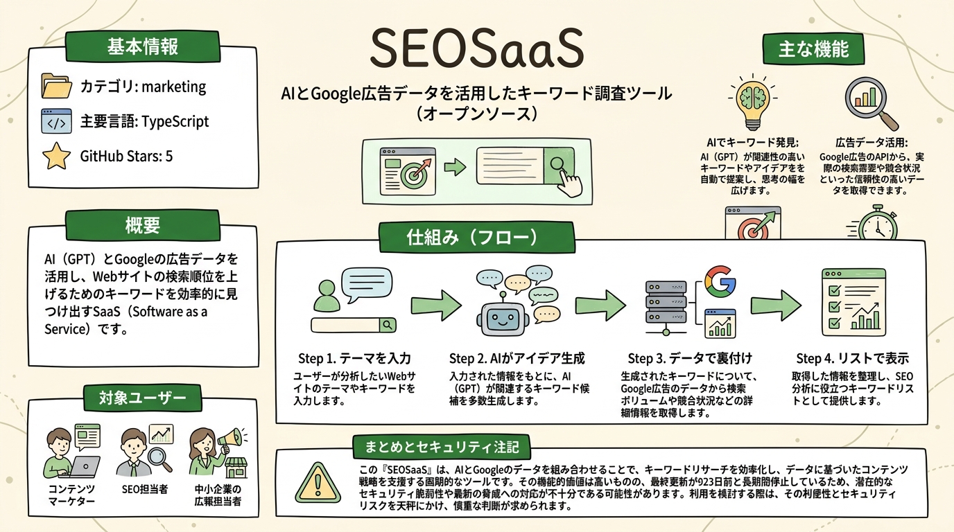 SEOSaaS インフォグラフィック