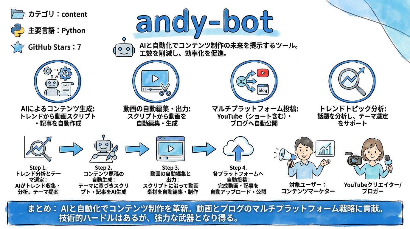 andy-bot インフォグラフィック