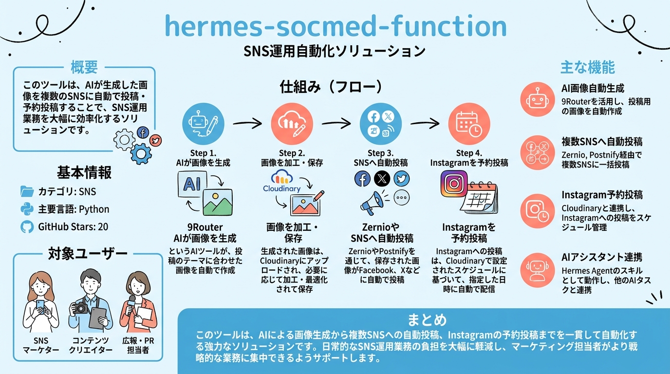 hermes-socmed-function インフォグラフィック
