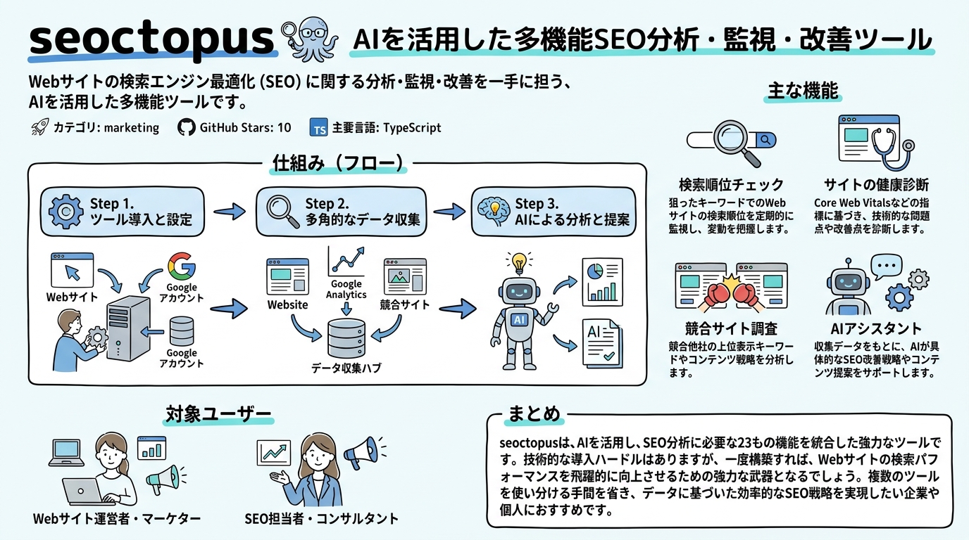 seoctopus インフォグラフィック