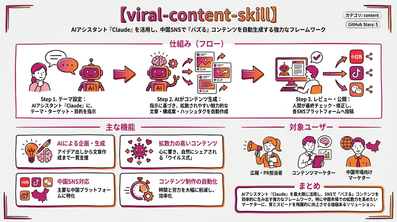 viral-content-skill インフォグラフィック