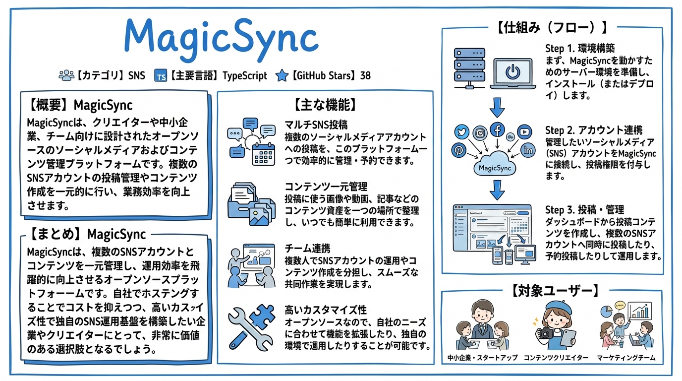 MagicSync インフォグラフィック