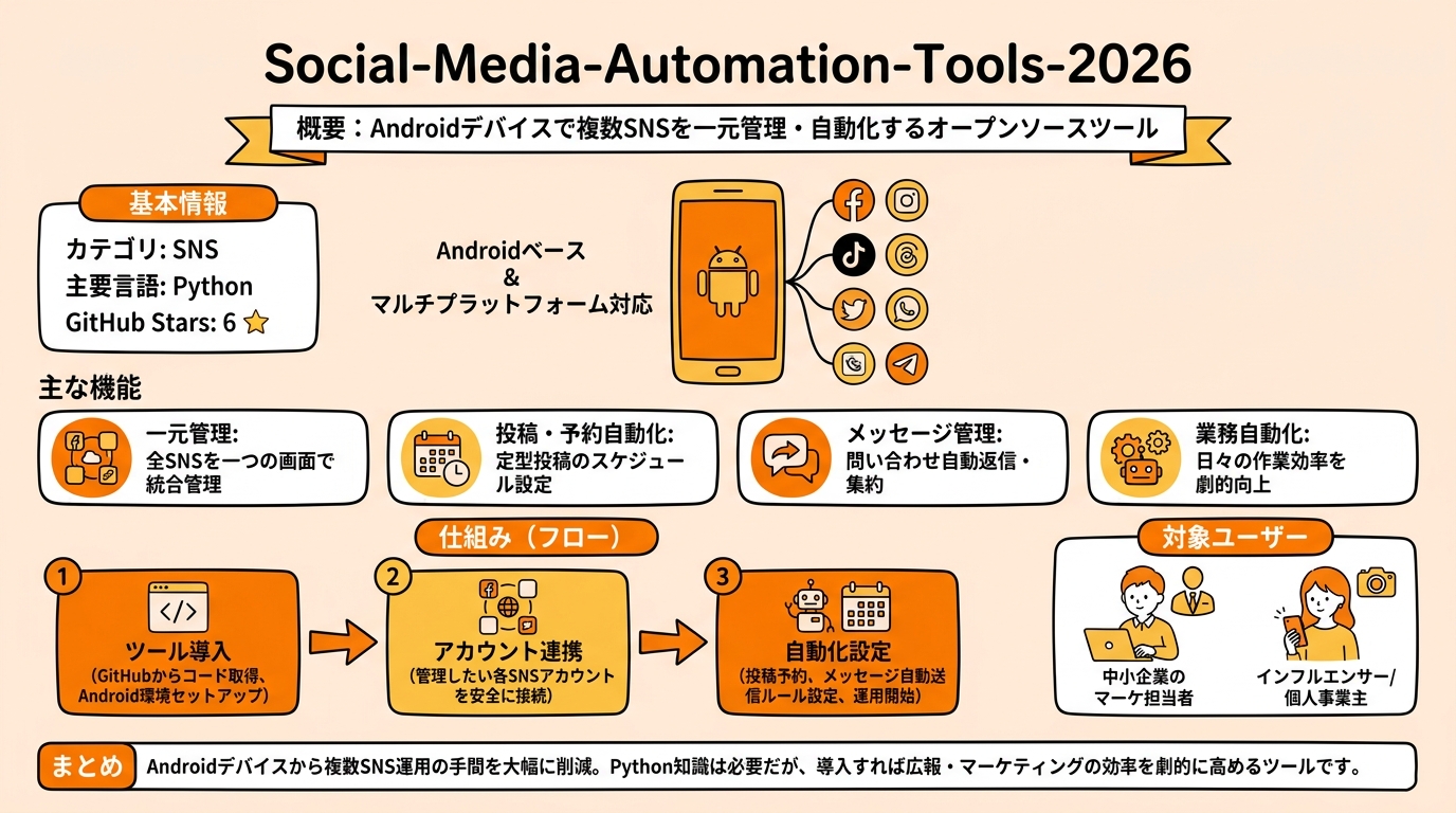 Social-Media-Automation-Tools-2026 インフォグラフィック