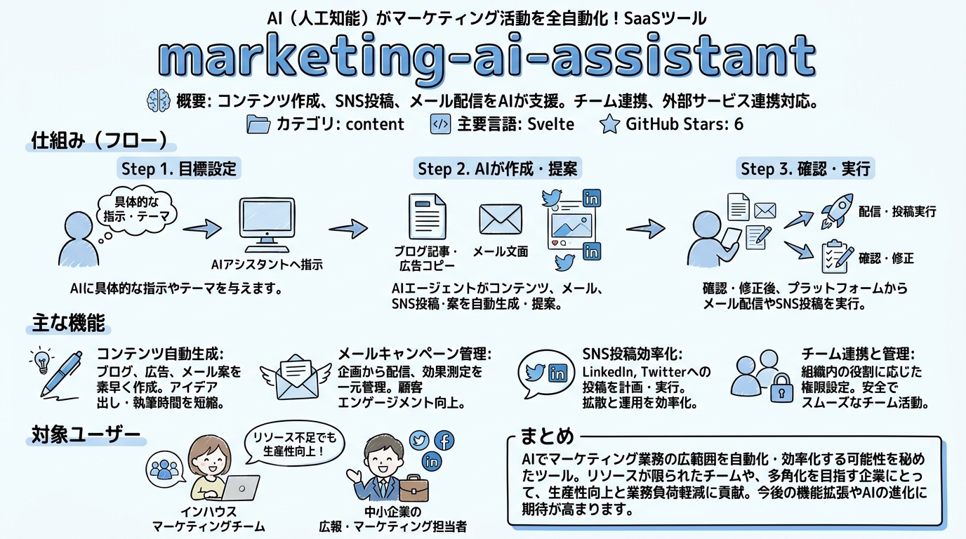marketing-ai-assistant インフォグラフィック