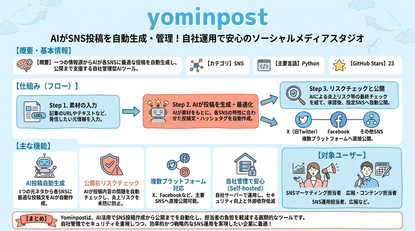 yominpost インフォグラフィック