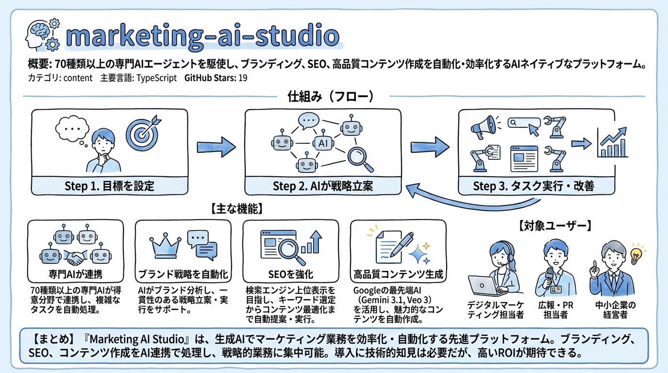 marketing-ai-studio インフォグラフィック
