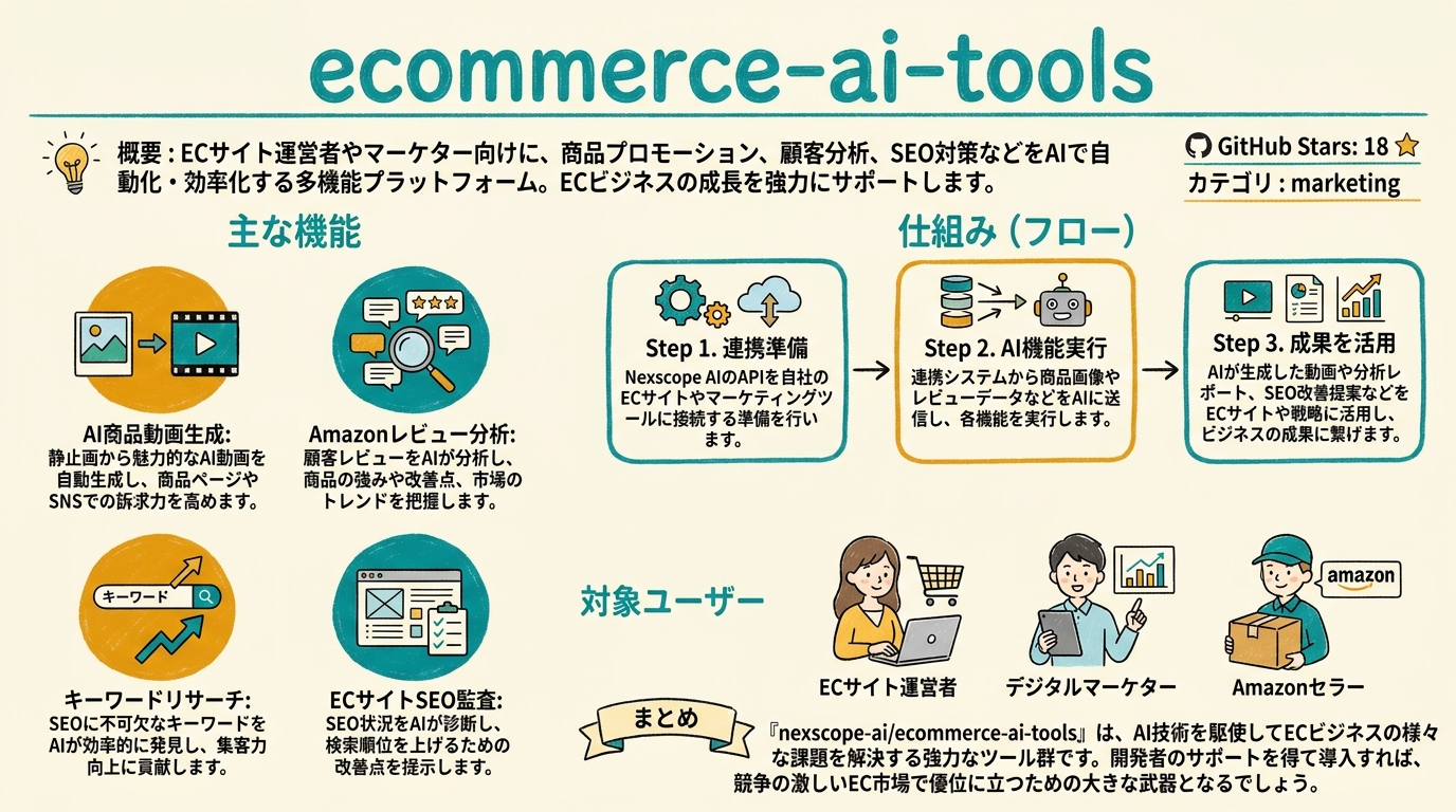 ecommerce-ai-tools インフォグラフィック