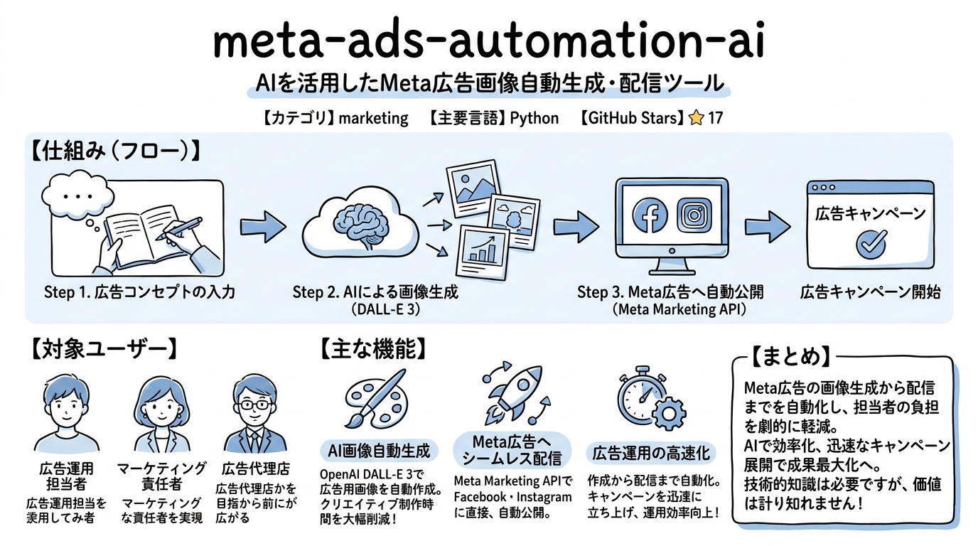 meta-ads-automation-ai インフォグラフィック