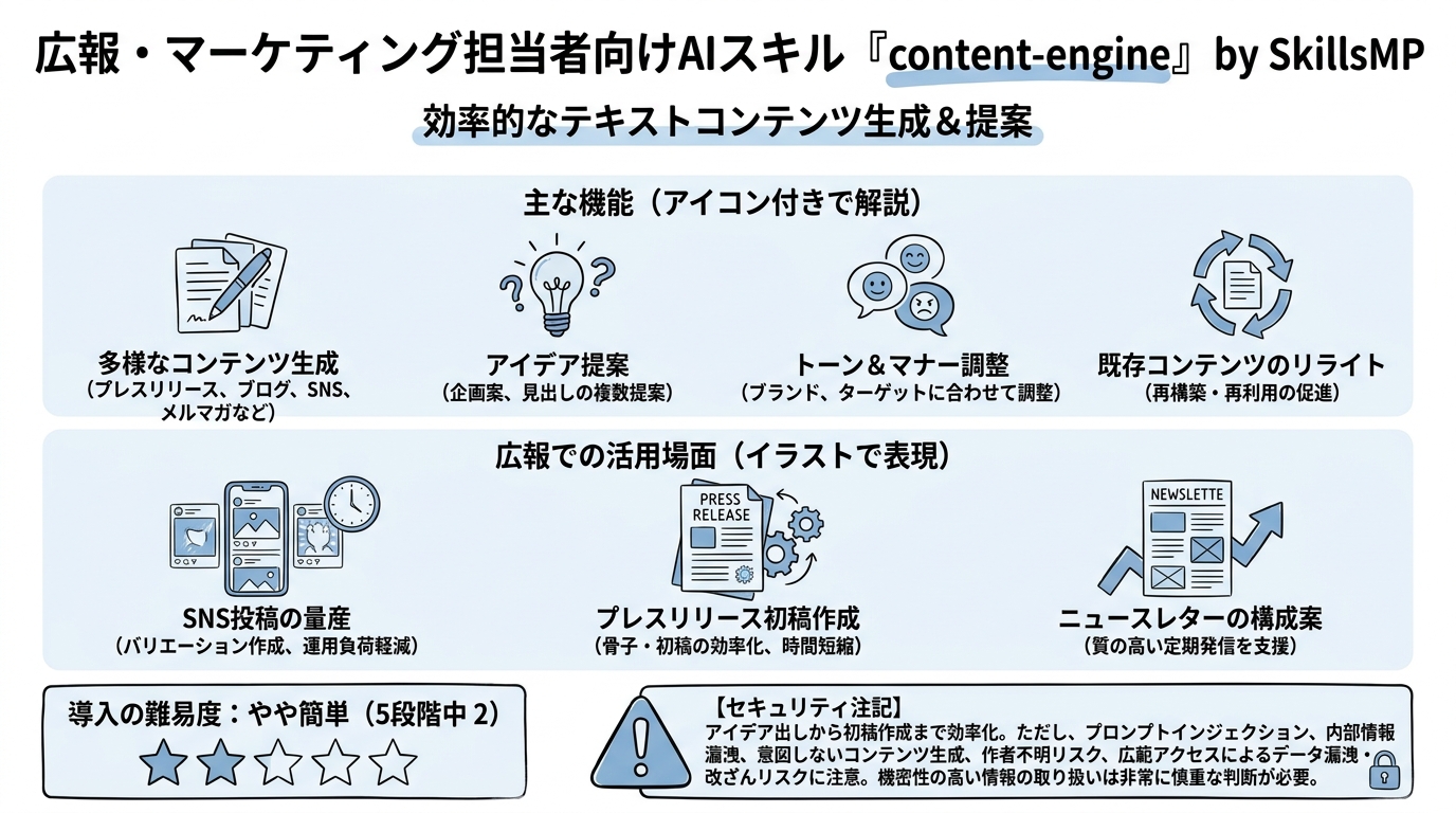 content-engine インフォグラフィック