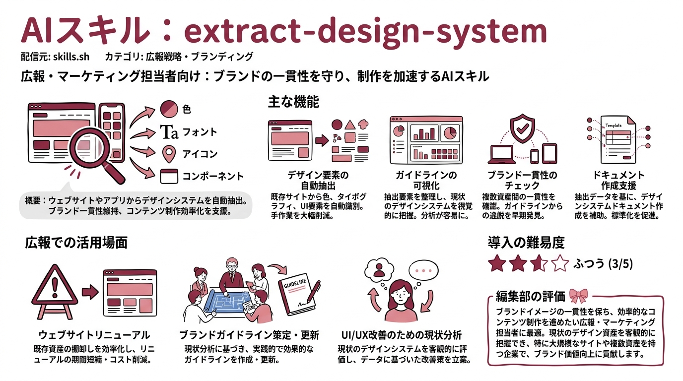 extract-design-system インフォグラフィック