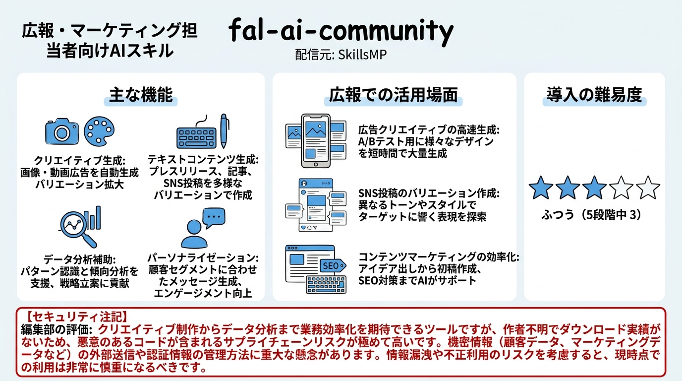 fal-ai-community インフォグラフィック