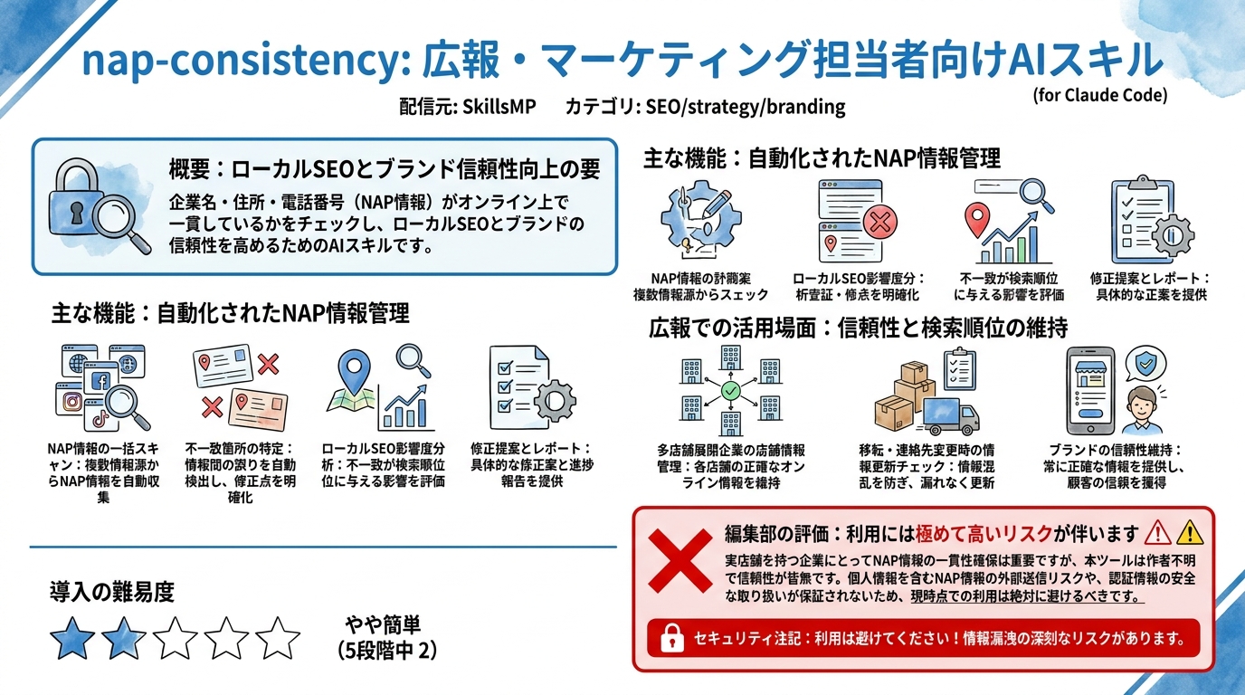 nap-consistency インフォグラフィック