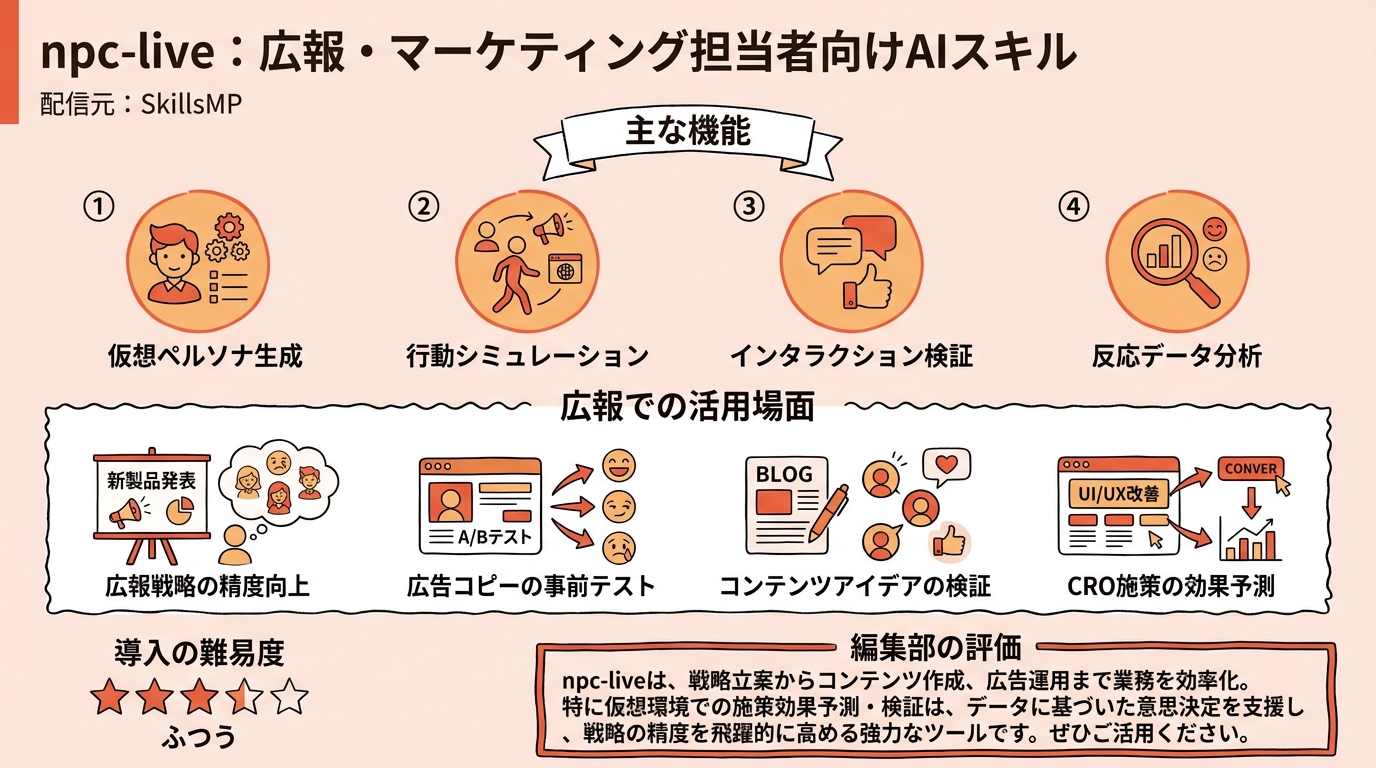 npc-live インフォグラフィック