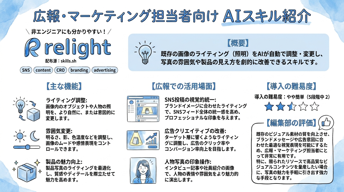 relight インフォグラフィック