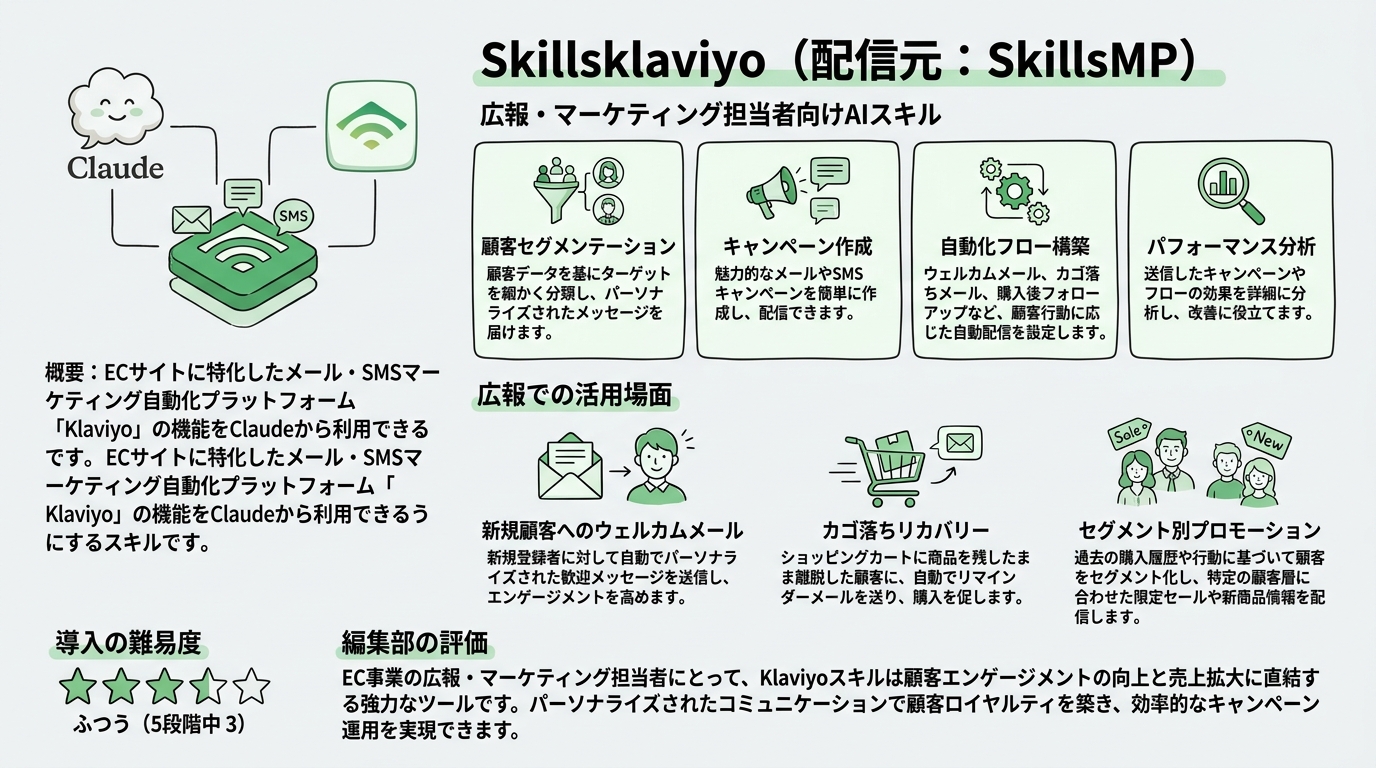 Skillsklaviyo インフォグラフィック