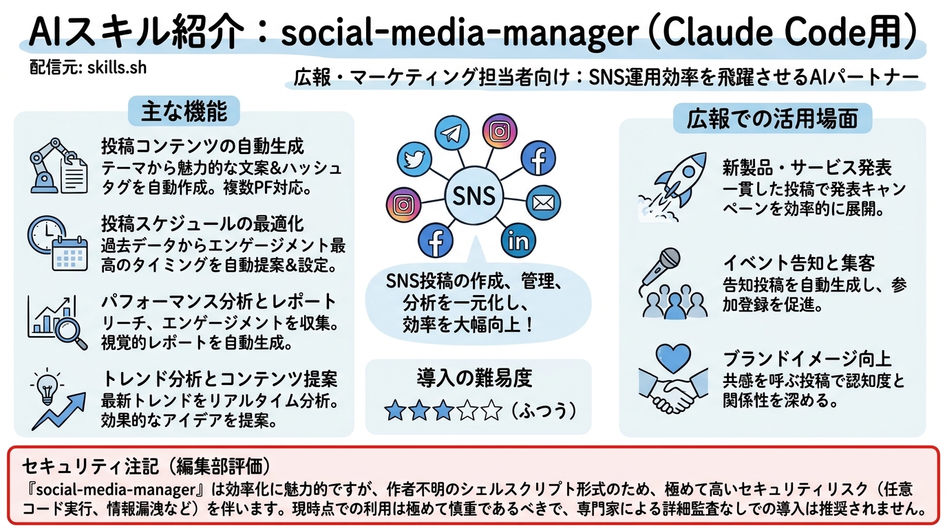 social-media-manager インフォグラフィック