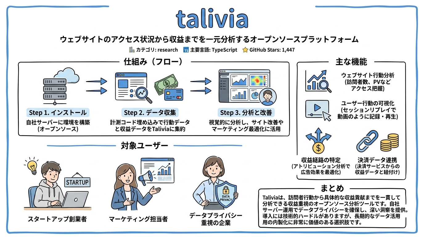 talivia インフォグラフィック