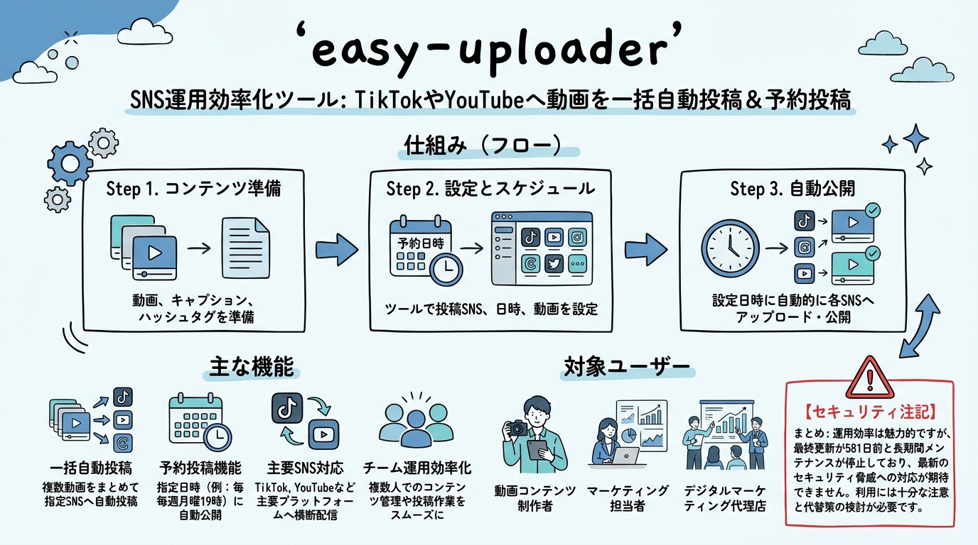 easy-uploader インフォグラフィック