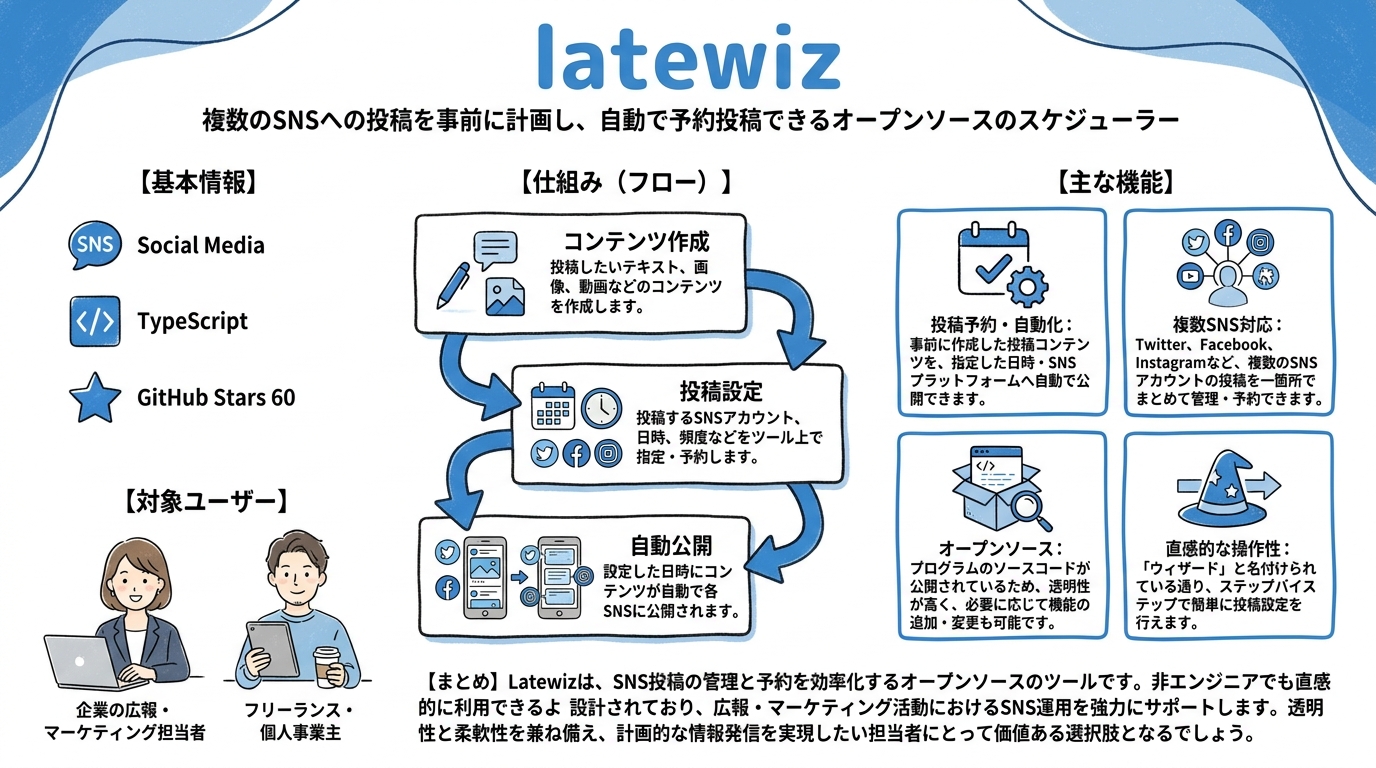 latewiz インフォグラフィック